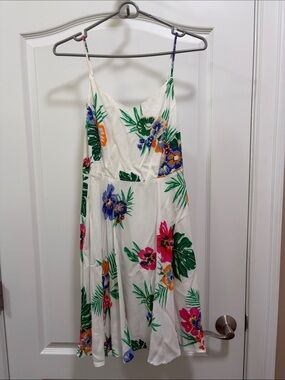 Floral Spaghetti Strap Dress